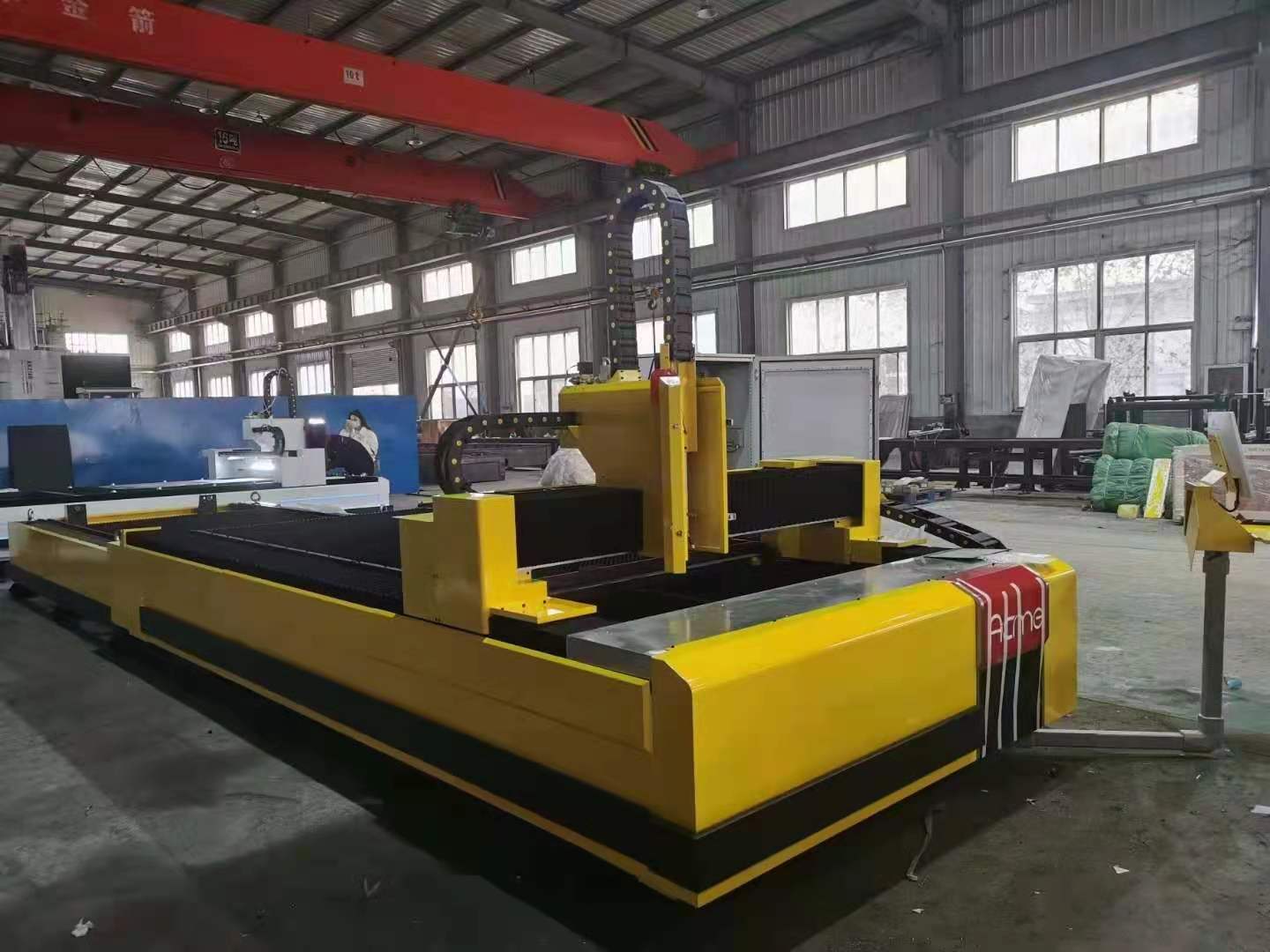 Customized Color Metal sheet laser cutting machine for Indonesia Customer Customized Color Metal sheet laser cutting machine for Indonesia Customer