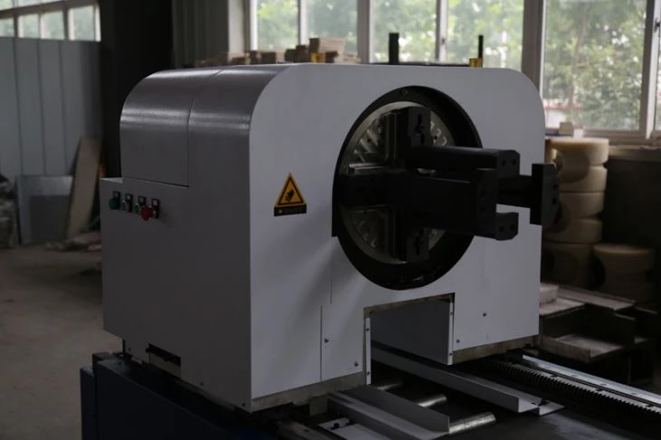 Metal Rectangular Aluminium Tube Cutting Fiber Laser Tube Cutting Machine